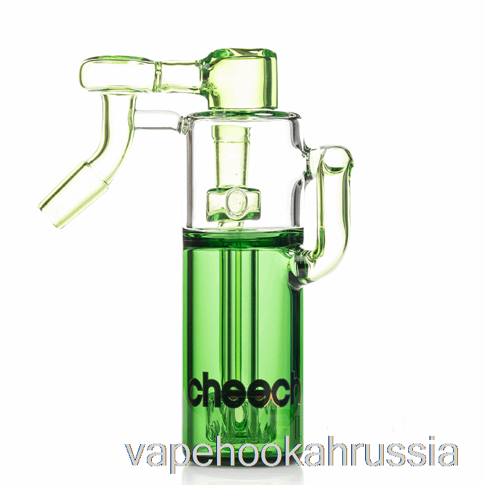Vape Russia Cheech Glass 14мм переработайте свой пеплоуловитель зеленый
